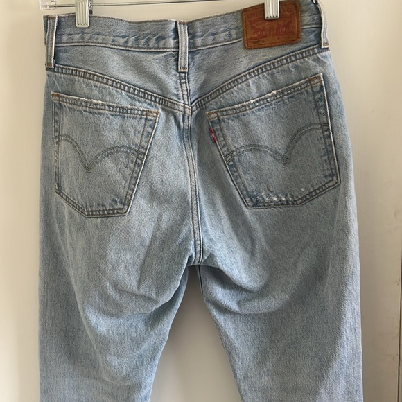 Levis 501 Original jeans High-rise Premium button fly 28 - Picture 3 of 6